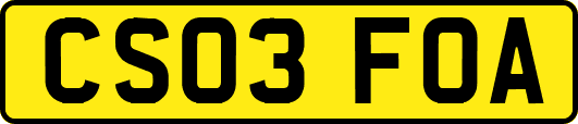 CS03FOA