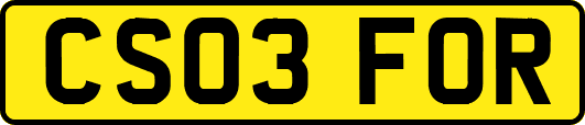 CS03FOR