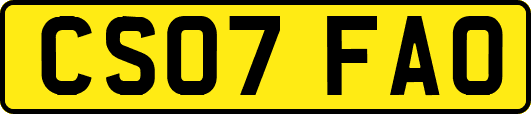 CS07FAO