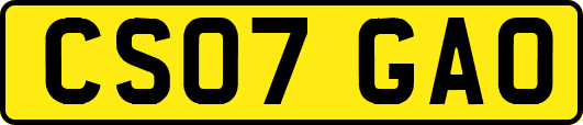 CS07GAO