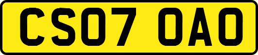 CS07OAO