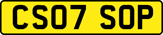 CS07SOP