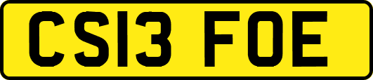 CS13FOE