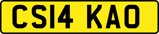 CS14KAO
