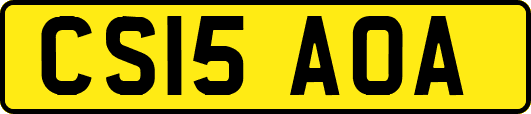 CS15AOA