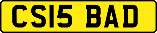 CS15BAD