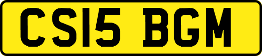 CS15BGM