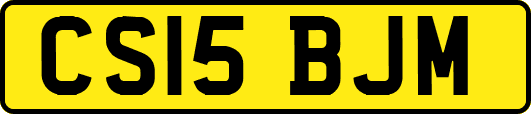 CS15BJM