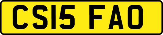CS15FAO