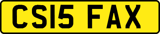 CS15FAX