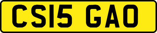 CS15GAO