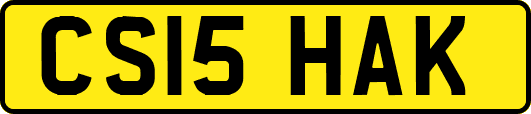 CS15HAK