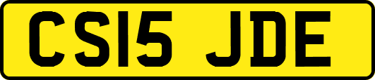 CS15JDE