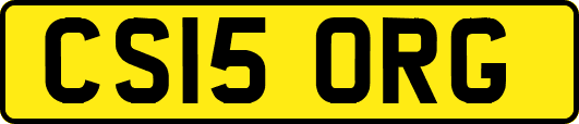 CS15ORG