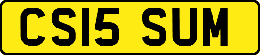 CS15SUM