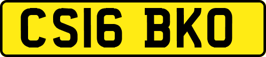 CS16BKO