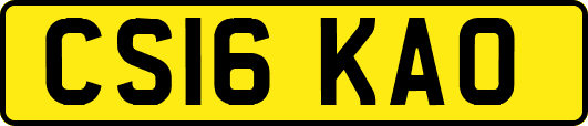 CS16KAO