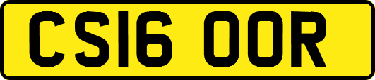 CS16OOR