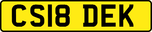 CS18DEK