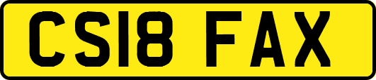 CS18FAX