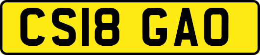 CS18GAO