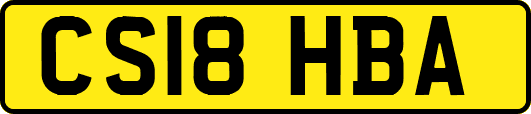CS18HBA