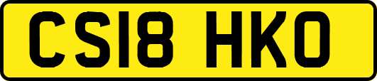 CS18HKO