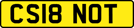 CS18NOT