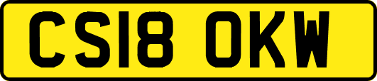 CS18OKW