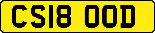 CS18OOD