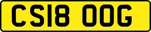CS18OOG