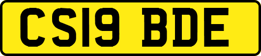 CS19BDE