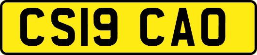 CS19CAO