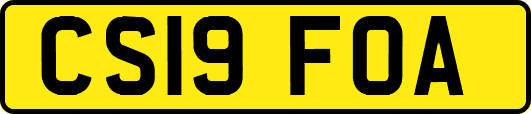 CS19FOA
