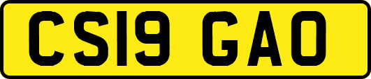 CS19GAO