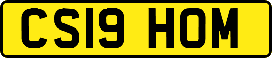 CS19HOM