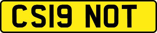 CS19NOT
