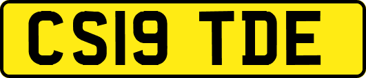 CS19TDE