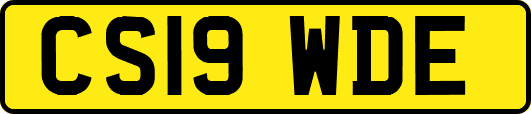 CS19WDE