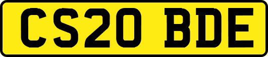 CS20BDE