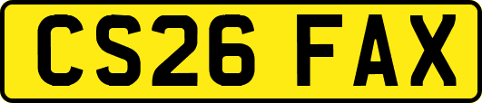 CS26FAX