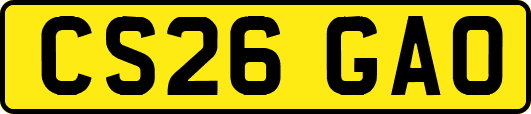 CS26GAO