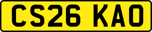 CS26KAO