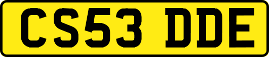 CS53DDE