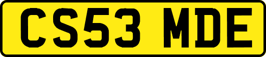 CS53MDE