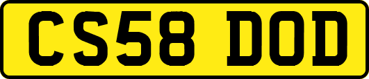 CS58DOD