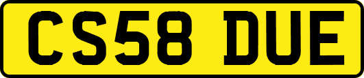 CS58DUE