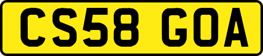 CS58GOA