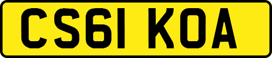 CS61KOA