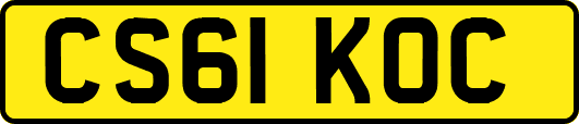 CS61KOC